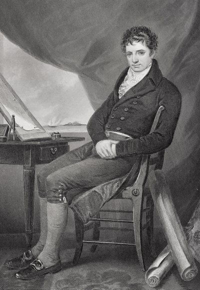 Portrait of Robert Fulton by Alonzo Chappel